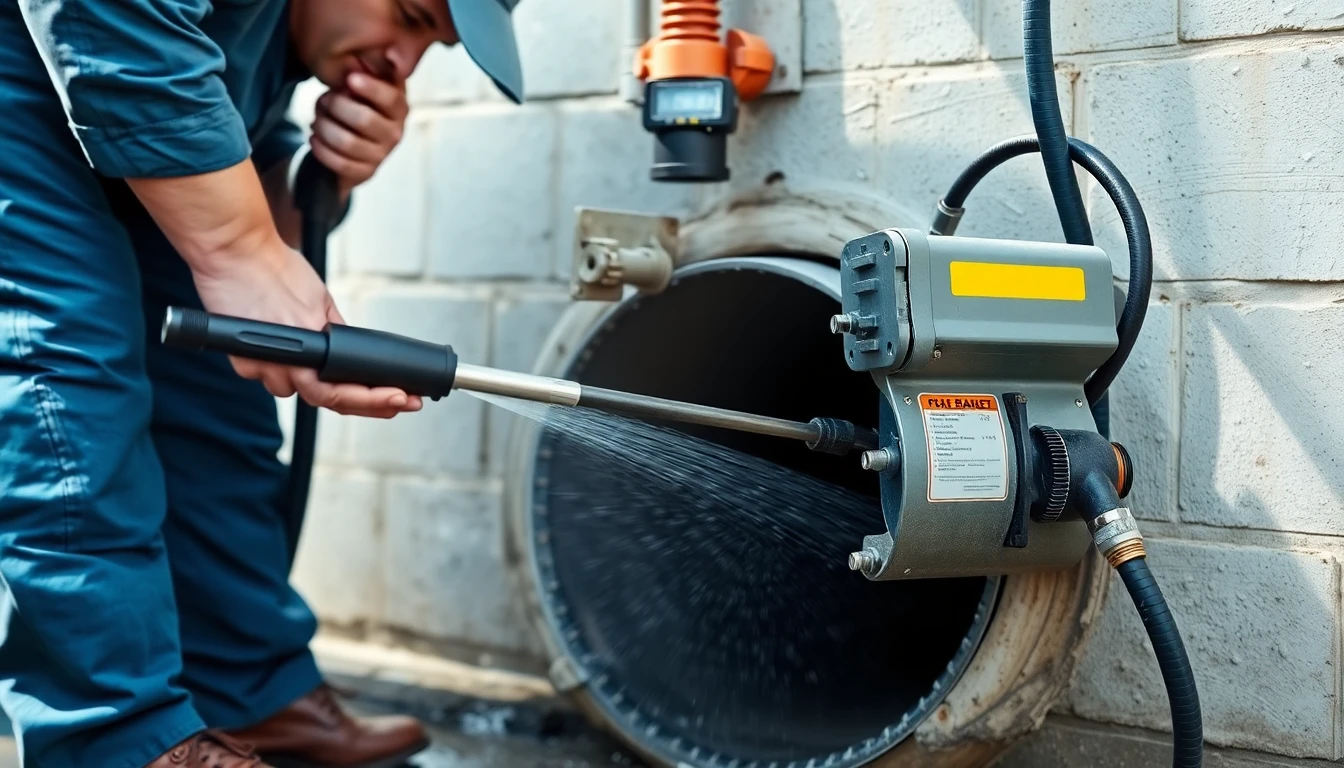 Sanitary Sewer Jetting